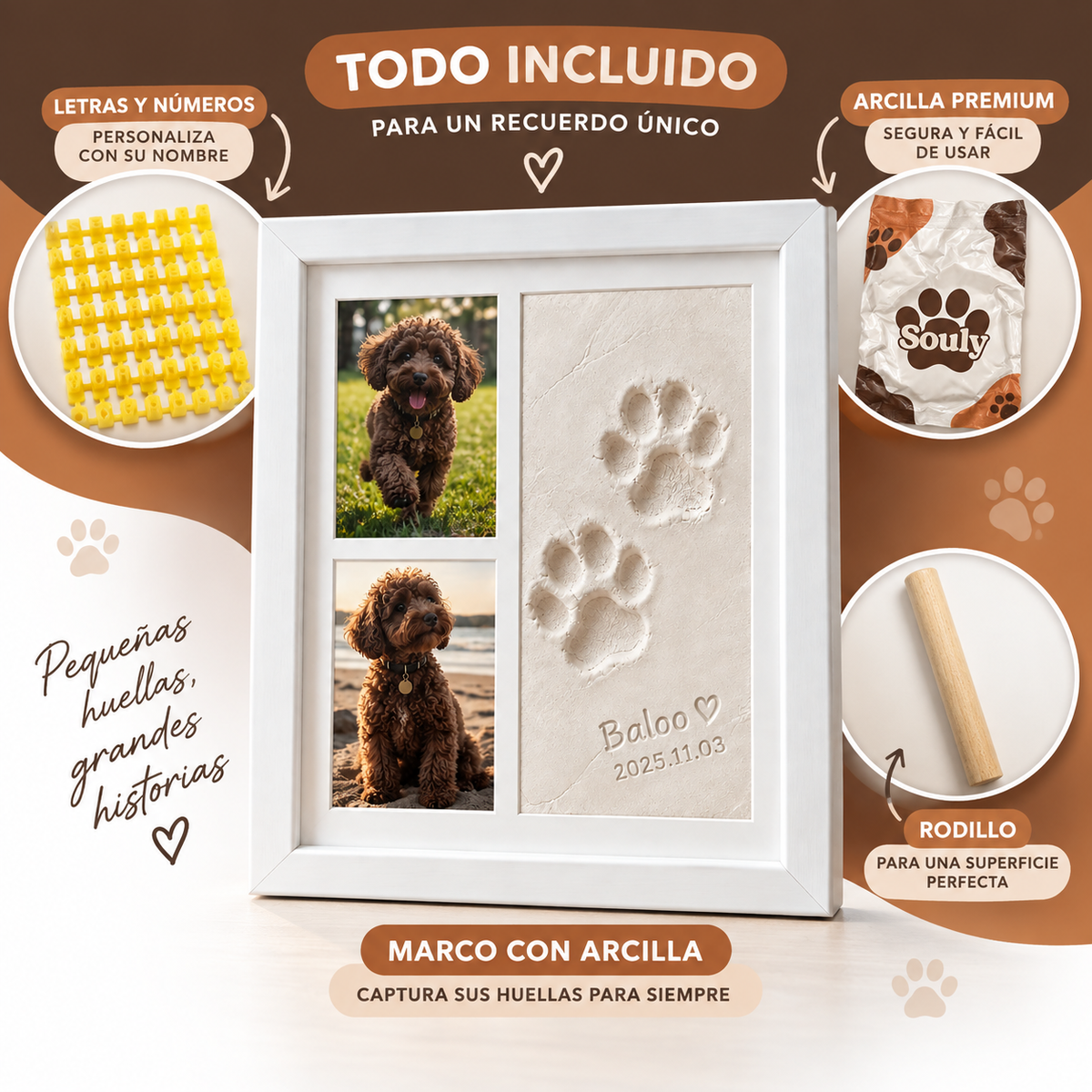 Cuadro huellas | Souly™